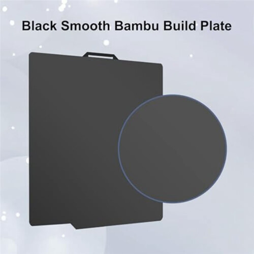 3D Printer PEI+PEI Build Plate for Bambu-Lab X1/X1C/X1E/P1P/P1S/A1 3D Printer,PEI+PEI Surface 257x257mm 2