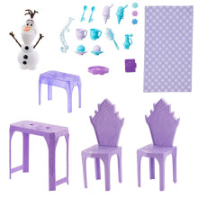 Château de glace Elsa de La Reine des Neiges avec Olaf et accessoires