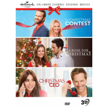 Hallmark Christmas 3 Film Collection (The Christmas Contest/A Rose for Christmas/Christmas CEO)