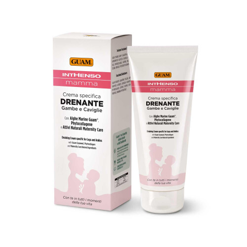 Guam - Crema Draining Inthenso per Gambe e Caviglie per Mamme - 200 ml