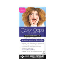 Color Oops Fix & Fortify Bond Rejuvenating Color Remover, Includes Color Remover, Activator Mixing Bottle, Charcoal Shampoo, Bond Rejuvenating Masque,