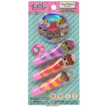 LOL! Surprise! Swirl Lipgloss Set met Spiegel - Plantaardig