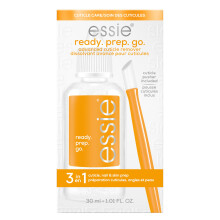 essie nagelverzorging, nagelriemverwijderaar, vegan formule, ready. prep. go. 1 fl oz