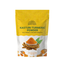 Hebhac Kräuter Kasthuri Manjal Pulver (Wildturmeric) für Gesicht & Hautpflege | 100% rein
