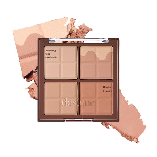 Dasique Blending Mood Cheek #20 Melted Choco | 4 Mischbare Nuancen