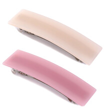 2 Pcs Large Hair Barrettes for Women Retro French Design Hair Barrettes Vintage Elegant Hair Clips for Thin Fine Thick Hair