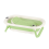 Baignoire Pliable pour Bébé, avec Transat et Thermomètre Intégré, Vert 1