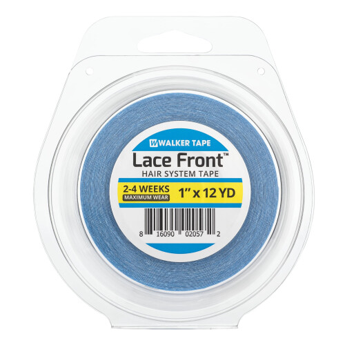 Walker Tape Nastro Supporto Lace Front 1" x 12 Yarde, Nastro per Parrucche