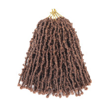 GUOHUI Super Leichte Butterfly Locs Häkelhaare 10 Zoll 6 Packs Vorgehängte Weiche Distressed Faux Locs Zöpfe für Frauen Kinder (10 Zoll,30#)