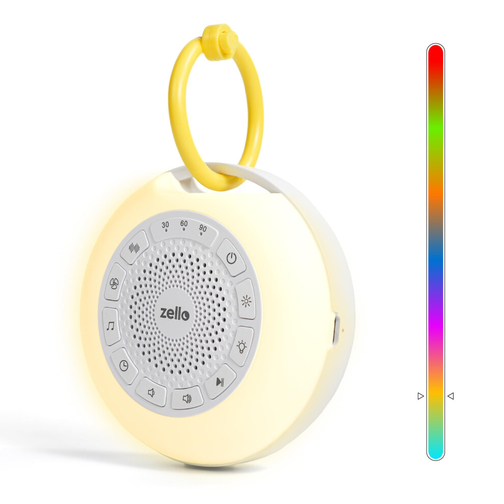 Zello Portable Pro Max White Noise Machine & Night Light - Image 7