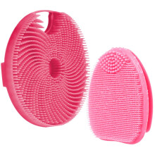 HIEERBUS Zachte Siliconen Gezicht Scrubber met Lichaam Scrubber voor Douche Zachte Exfoliatie
