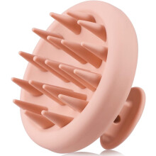 JOYAL BEAUTY Scalp Massager Brush, 2 in 1 Shower Brush for Hair Growth and Dandruff Treatment with Soft Silicone Bristles and Massage Nodes for Hair C