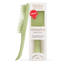 Tangle Teezer Matte Ultimate Detangler Brush for Wet & Dry Hair, Eliminates Knots & Reduces Breakage for Straight to Curly Hair Types, Olive Green
