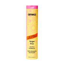 amika forget frizz anti-frizz conditioner, 275ml | smoothing, humidity protection, up to 72 hour frizz control + lightweight hydration, for medium to