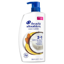 Head & Shoulders Anti-Roos 2-in-1 Shampoo en Conditioner, Droge Hoofdhuid Zorg (38.8 fl. oz.)