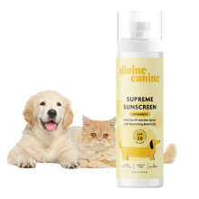 Protector Solar para Perros - 6.7 Fl Oz - Esenciales de Verano Resistente al Agua SPF 30