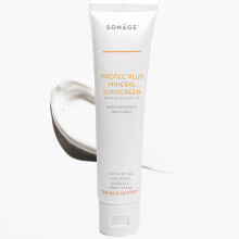Sonage Protec Plus Mineral Sonnencreme: Leichte, nicht fettende SPF 30 Gesichtscreme mit Zinkoxid | Natürlich & Korallenfreundlich