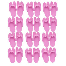 Khakho Zapatillas Desechables para Pedicura 12 Pares Rosa para Mujeres Salón Spa Fiesta Playa