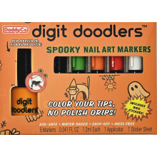 Kids Non-Toxic Nail Art Markers With Nail Salon Bottle Applicator And Nail Stickers DaddyCo Is A US Veteran Owned Company