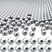 ANCIRS 500pcs 4mm/0.16Inch Paint Mixing Balls, 316 Stainless Steel Bearing Balls, Small Metall Ball Agitator Replacement for Shaking Stirring Ink Nail