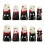 Tesytto Unghie a Pressione Lunghe Goth con Gocce Rosse e Charm Teschio 1