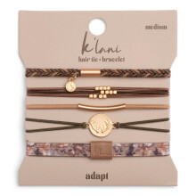 K'lani Adapt Bracelets for Women - Elastic Bracelets and Boho Hair Ties - Cute Hair Ties for Women and Hair Tie Accessories - Stylish Bracelets Boho S