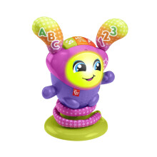 ??Fisher-Price DJ Bouncin’ Star Baby Toys, Educational Toys for 1 Year Old Boys and Girls, 1 Year Baby Gifts, Interactive Toys for 1 Year Old Girls