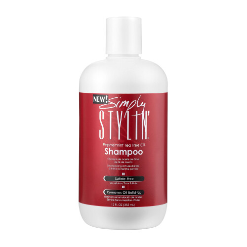 Simply Stylin' Peppermint Tea Tree Shampoo