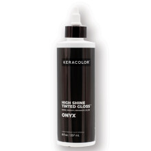 Keracolor High Shine Tinted Haar Glans, In-Shower Haar Glaze, Onyx, 8 Fl Oz
