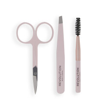 Revolution Beauty London, Brow Shaping Set, Eyebrow Grooming Kit, 3 Piece Set