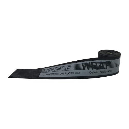 Faja de Compresión Rocket Wrap, Negra, 7 Pies