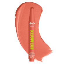 NYX PROFESSIONAL MAKEUP Fat Matte Lipstick, Pigmented, Smoothing, & Non-Drying Lip Crayon, Long Lasting Lip Makeup, Vegan & Cruelty Free - Cashmere Cu
