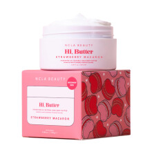 NCLA BEAUTY Hi Butter Manteca Corporal Natural - Hidratante con Notas de Fresa, Peonías, Jazmín, Ámbar