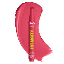 NYX PROFESSIONAL MAKEUP Fat Matte Lipstick, Pigmented, Smoothing, & Non-Drying Lip Crayon, Long Lasting Lip Makeup, Vegan & Cruelty Free - Pink Puff (
