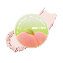 innisfree Peach Blossom No Sebum Mineral Powder | Pfirsich Puder für das Gesicht | Koreanisches Fixierpuder