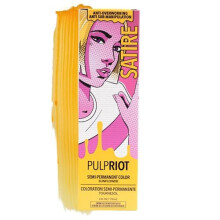 Pulp Riot Semi Permanente Haarkleur Satire - Zonnebloemgeel, Langdurige Kleurnuance, Vegan, 4oz Tube