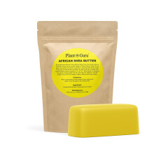 Rauwe Afrikaanse Sheaboter 1 lb. Bar 100% Puur Natuur Ongeraffineerd GEEL - Geïmporteerd Uit Ghana - Ideale Hydratant Voor Droge Huid