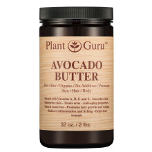 Avocado Body Butter 32 oz. 100% Pure Rauw Natuurlijk Koudgeperst. Huid, Haar, Nagel Moisturizer, DIY Crèmes, Zepen.