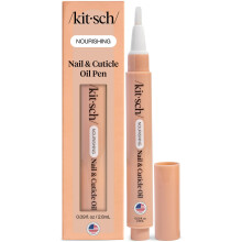 Kitsch Nag Cuticle Olie Pen Borstel - Hydraterende Nagelolie Voor Sterkere Nagels | Cuticle Pen Met Jojobaolie & Vitamine E