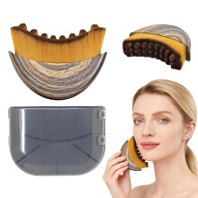 1Pcs Lymfatische Contour Gezichtsborstel, Lymfatische Afvoer Massager, Ergonomisch Gezichtsbeautytool
