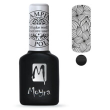 MOYRA"Gel Stamping Polish"Einzigartiges Gel Stamping für Nägel (SGP 01 Schwarz) 10ML