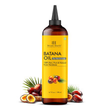 Botanic Hearth Batana Olie voor Haargroei & Behandeling 6,7 Fl Oz | 100% Rauwe & Pure Batana Olie | Scalp & Haarbehandeling