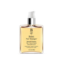 Better Not Younger Voedende Olie voor Gezicht, Lichaam & Haar - Lichtgewicht, Snel Absorberende Hydraterende Olie voor Vrouwen 40+