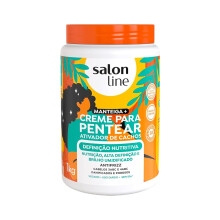 Salon Line - Kamcreme - Voeding Boter 1 Kg - (Combing Cream - Nutritional Butter Net 35.27 Oz)