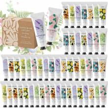 Spa Luxetique 50er Set Handcreme für trockene Hände, Mini Handlotion für Frauen, Hochzeitsgeschenke für Brautjungfern