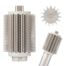 Upgraded Large Round Volumizing Brush for Shark FlexStyle, Round Brush Attachment Compatible with Shark Flexstyle for Smooth Styling Adds Volume Curls