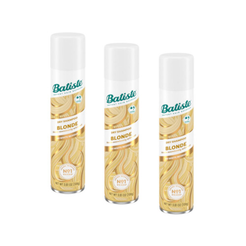 Batiste Trockenshampoo, Strahlendes Blond, 3,81 Fl Oz, 3er-Pack