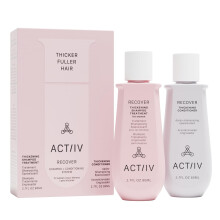 ACTIIV Recover Travel Duo für Frauen | Unterstützt volleres, gesünder aussehendes Haar, pflanzenbasiert, vegan, für alle Haartypen