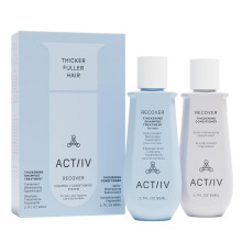 ACTIIV Recover Travel Duo für Männer | Unterstützt volleres, gesünder aussehendes Haar, pflanzenbasiert, vegan, alle Haartypen