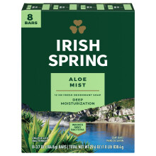 Irish Spring Aloe Seife, 8 Stück